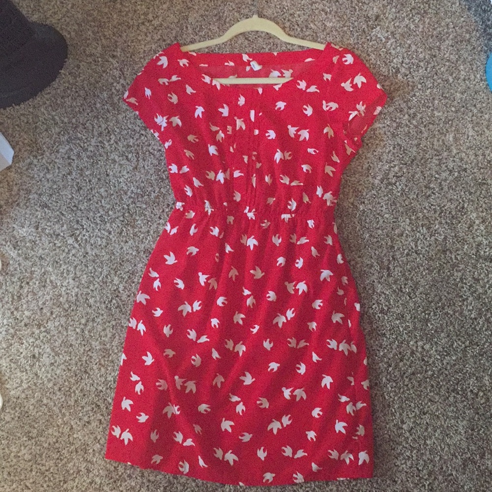 Red Old Navy Dress